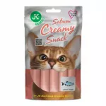 Katėms skirtas la&scaron;i&scaron;os skonio kremas JK Animals, 5 x 15 g