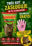Sausas kačių maistas Favorit su jautiena, 9 kg + dovana pir&scaron;tinės
