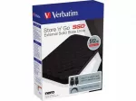 I&scaron;orinis SSD diskas Verbatim Store n Go 512GB 2,5" USB-C 3.2, juodas