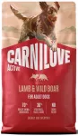 &Scaron;unų pa&scaron;aras CARNILOVE Active su ėriena ir &scaron;erniena, suaugusiems, 4 kg