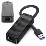 Tinklo adapteris Orico, i&scaron;orinis LAN Ethernet RJ45, 1000 Mb/s