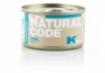 &Scaron;lapias kačiukų maistas Natural Code Kitten su tunu, 85 g