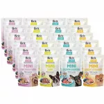 &Scaron;unų konservai Brit Care Mini, įvairių skonių, 85 g, 24 vnt.