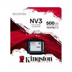 SSD diskų rinkinys Kingston 2x 500GB NV3, M.2 2230, PCIe 4.0, NVMe, skaitymas 5000 MB/s, ra&scaron;ymas 3000 MB/s