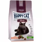 Sausas maistas sterilizuotoms katėms Happy Cat su la&scaron;i&scaron;a, 10 kg