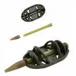 &Scaron;ėrykla METHOD FEEDER 50 g, in-line, cinko, M dydis, distanciniam žvejybai