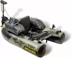 Pripučiama valtis su varikliu BLACK CAT Belly Battle Boat