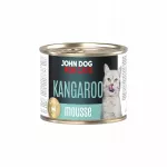 &Scaron;lapias monobaltymis kačių ėdalas su kengūriena &bdquo;John Dog&ldquo;, 200 g