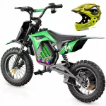 Vaiki&scaron;kas elektrinis motociklas iScooter A14, 36V, 500W, iki 22 km, 27 km/val.