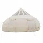 Palapinė VEVOR 5M Yurt Bell 12 žmonių, smėlio spalvos