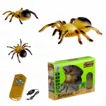 Nuotoliniu būdu valdoma geltona tarantulo imitacija su LED