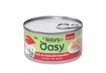 Kačių konservai OASY su vi&scaron;tiena ir krevetėmis, 150 g