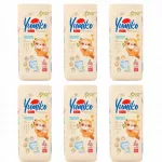Sauskelnės-kelnaitės Yumiko 4 dydis (8-13 kg), 44 vnt., 6 pakuotės