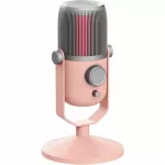 Kondensatorinis mikrofonas THRONMAX M4R MDRILL Rosa, USB, 96 kHz, rožinis