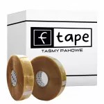Skaidri pakavimo juosta F-Tape 48 mm x 990 y, 6 vnt. dėžutėje