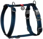 &Scaron;unų petne&scaron;os WAUDOG Mono QR, juodos, S, 15 mm, 35&ndash;45 cm, 2 sagtelės
