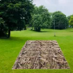 Palapinės pagrindas, oksfordo audinys, su kilpute, kamufliažinis, 2x2 m