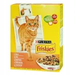 Sausas kačių pa&scaron;aras FRISKIES, su jautiena, vi&scaron;tiena ir daržovėmis, 300 g