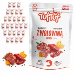 &Scaron;unų konservai TufTuf su jautiena ir moliūgais, 30 x 500 g