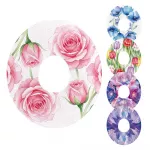 Apsauginiai pleistrai Dexcom G7 / One+ davikliui, Flowers Art, 5 vnt.