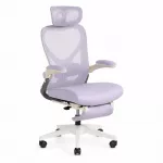 Biuro kėdė, ergonomi&scaron;ka, su porankiais ir i&scaron;traukiama pakoja, pasukama