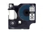 Lipni juostelė Dymo D1 45803, 19 mm, balta su juodu tekstu
