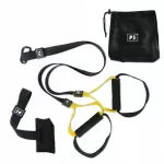 Treniruočių diržų rinkinys TRX su rankenomis crossfit pratimams