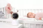Vaiki&scaron;ka vaizdo auklė KIDO su monitoriumi ir LED ap&scaron;vietimu