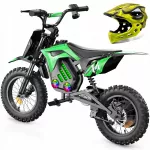 Vaiki&scaron;kas elektrinis motociklas iScooter A14, 36V, 500W, 22 km rida, 27 km/val.