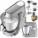 Virtuvinis kombainas Kenwood KVL85.594SI Titanium Chef Baker XL, 1200 W, sidabrinis/pilkas