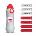 Vandens filtruojantis butelis Dafi SOFT, 0,5 l, pilkas, su 7 filtrais