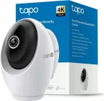 Vidaus saugumo kamera TAPO C260 4K 8MP, 360&deg;, vietinis aptikimas, dirbtinis intelektas