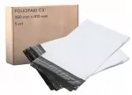 Kurjeriniai vokai FolioPak C3, 350x410 mm, 5 vnt., F05.005