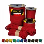 Paracord virvė EDCX 4 mm, raudona, 100 m
