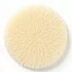 Poliravimo padas su &bdquo;Velcro&ldquo;, 125 mm, natūrali vilna