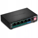 Tinklo jungiklis TRENDnet 5 jungčių, PoE+, Gigabit, 60W, TPE-TG51G