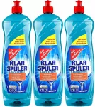 Indaplovių skalavimo priemonių rinkinys Gut&Gunstig, 3 x 1 l, Vokietija