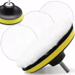 Poliravimo padas Stazer Wool 150 mm su Velcro, atramine plok&scaron;te ir M14 adapteriu