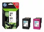 Ra&scaron;alų rinkinys HP 301bk+cl N9J72AE