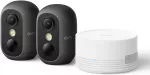 Lauko IP kamera Anker eufy C35 rinkinys 2+1, 1080p, 180 dienų baterija, WiFi