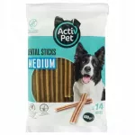 &Scaron;unų dantų lazdelės ActivPet Medium, 14 vnt., 400 g