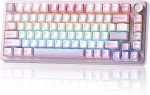 Mechaninė klaviatūra YUNZII B75 Pro, 75%, belaidė, RGB, su keičiama klavi&scaron;ų jungčių sistema