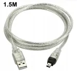 USB į FireWire mini 4-pin laidas rk182