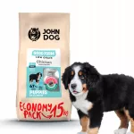 Sausas ėdalas &scaron;uniukams John Dog Goodform, vi&scaron;tiena, mažai grūdų, 15 kg