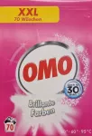 Skalbimo milteliai OMO BRILLANTE FARBEN, spalvotiems drabužiams, 4,9 kg, 70 skalbimų