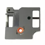 Etiketės juostelė DYMO 45808, S0720880, 19 mm, geltona su juodu užra&scaron;u, suderinama