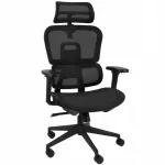Ergonominė biuro kėdė GROSPOL Pedro, tinklelis, juoda