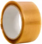 Skaidri pakavimo juosta, natūralaus kaučiuko klijai, 48 mm x 66 m