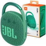 Ne&scaron;iojama belaidė Bluetooth kolonėlė JBL Clip 4 Eco, žalia