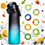 Vandens butelis FLAVOR BOTTLE su 7 skonio kapsulėmis, be cukraus, 0,65 l
